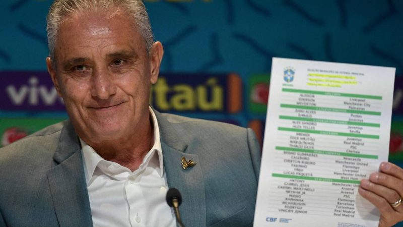 Tite divulga lista e seleção brasileira está convocada para a Copa; veja os nomes