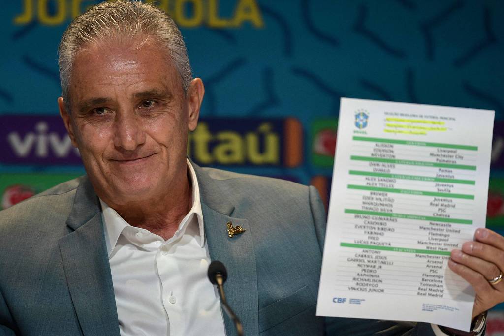 Tite divulga lista e seleção brasileira está convocada para a Copa; veja os nomes