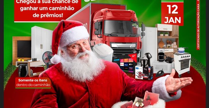 Um Caminhão de Prêmios – Começa amanhã a promoção ‘Natal Mobiliado Catu’ promovido pela CDL￼