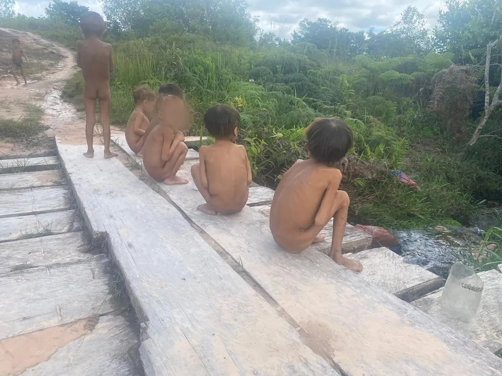 Território Yanomami tem 28 mil indígenas e foi tomado por mais de 20 mil garimpeiros no governo Bolsonaro.