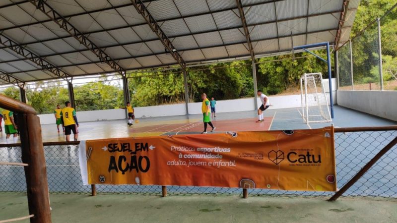 A equipe de São Miguel é a campeã do torneio de futsal na comunidade de Pedras