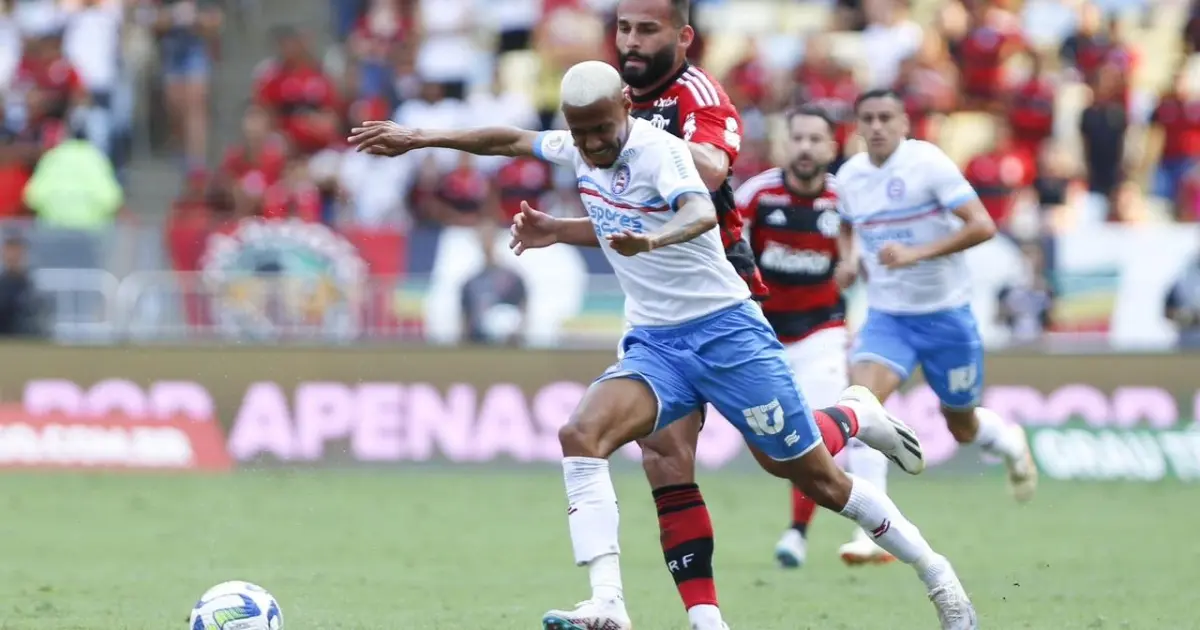 No Maracanã, Bahia perde para o Flamengo e segue na zona de rebaixamento