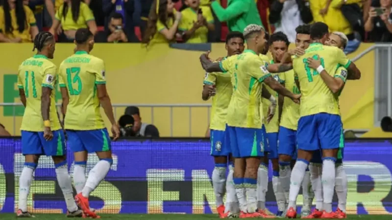 Com goleada, Brasil vence segundo jogo consecutivo pelas Eliminatórias da Copa